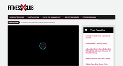 Desktop Screenshot of fitnessxclub.com